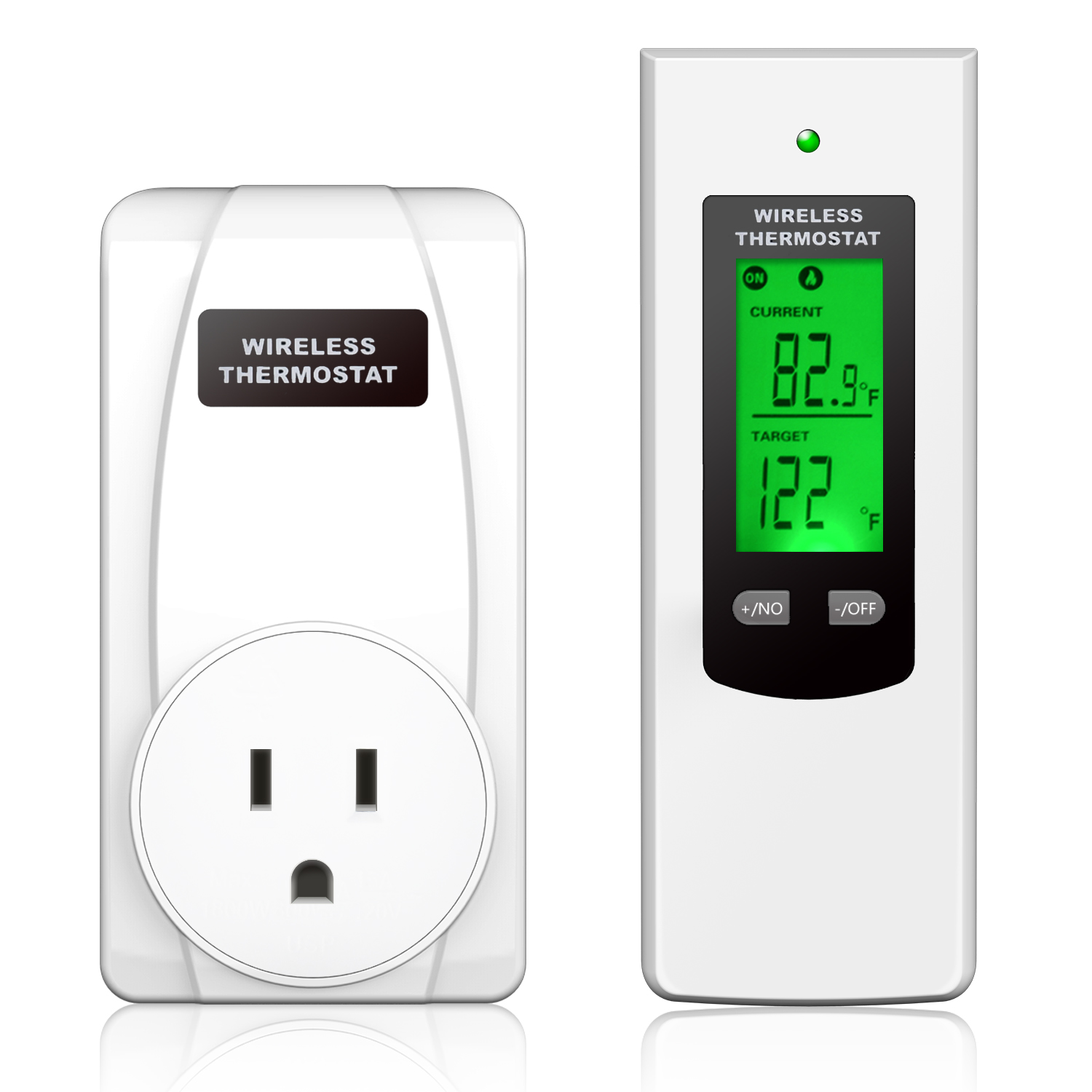 Wireless Plug in Thermostat Outlet